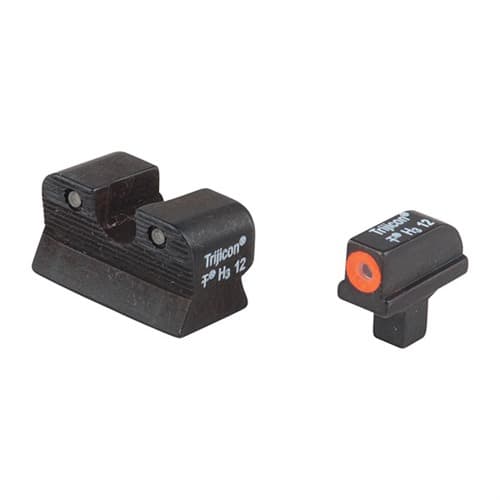 Trijicon 1911 Colt Cut HD Night Sight Set Orange Front Outline