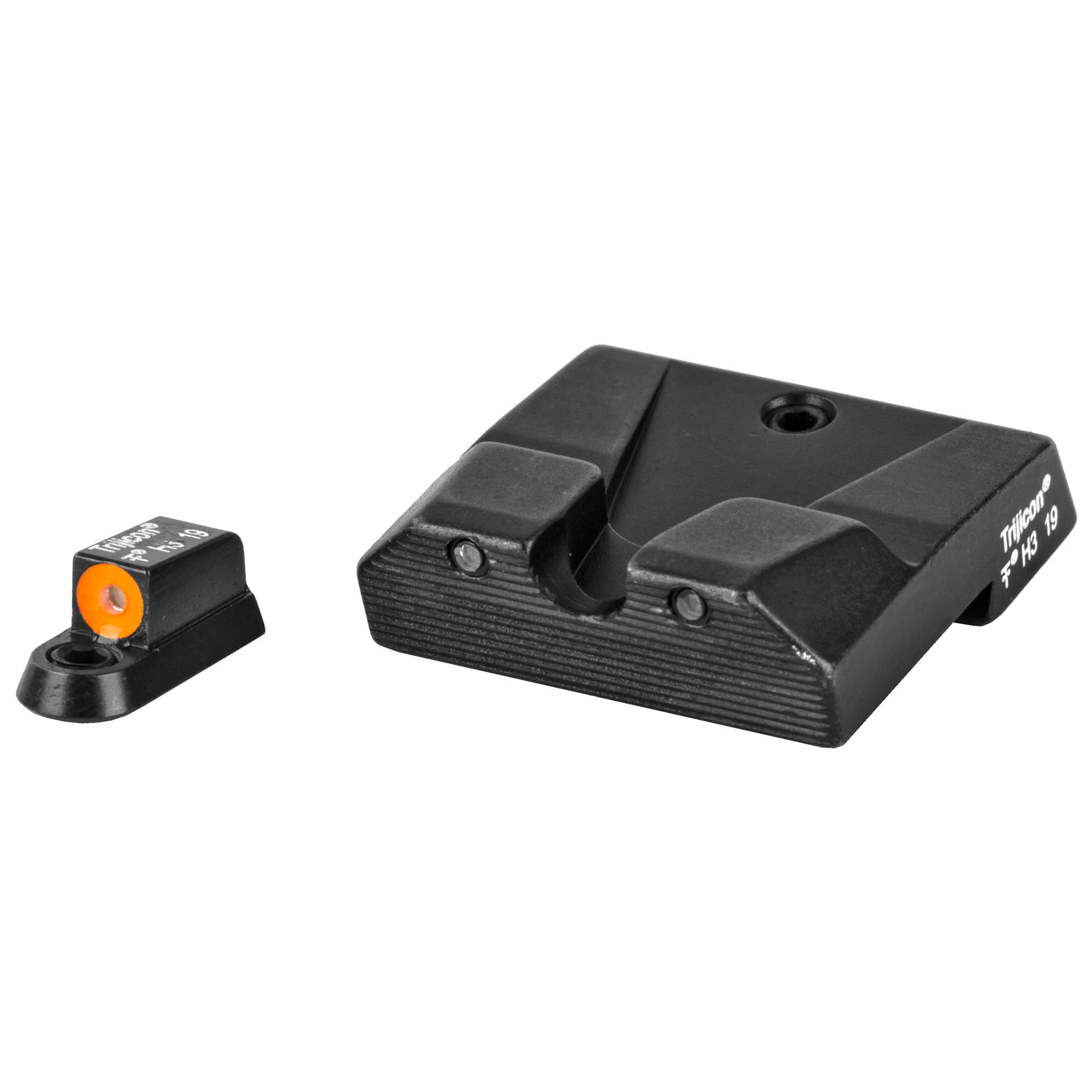 Trijicon Hd Ns Cz P-10/P-10C Orange Matte Finish Tritium Orange Outline Sight