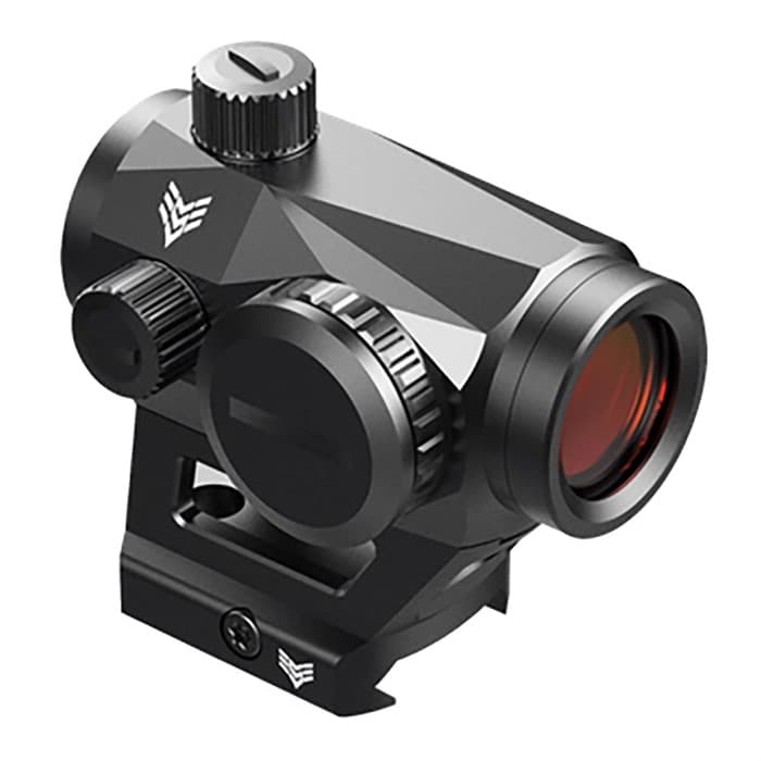 Swamp Fox Liberator Mini Red Circle Dot Reticle Red Dot Sight 1 MOA 10 Brightness Cr2032