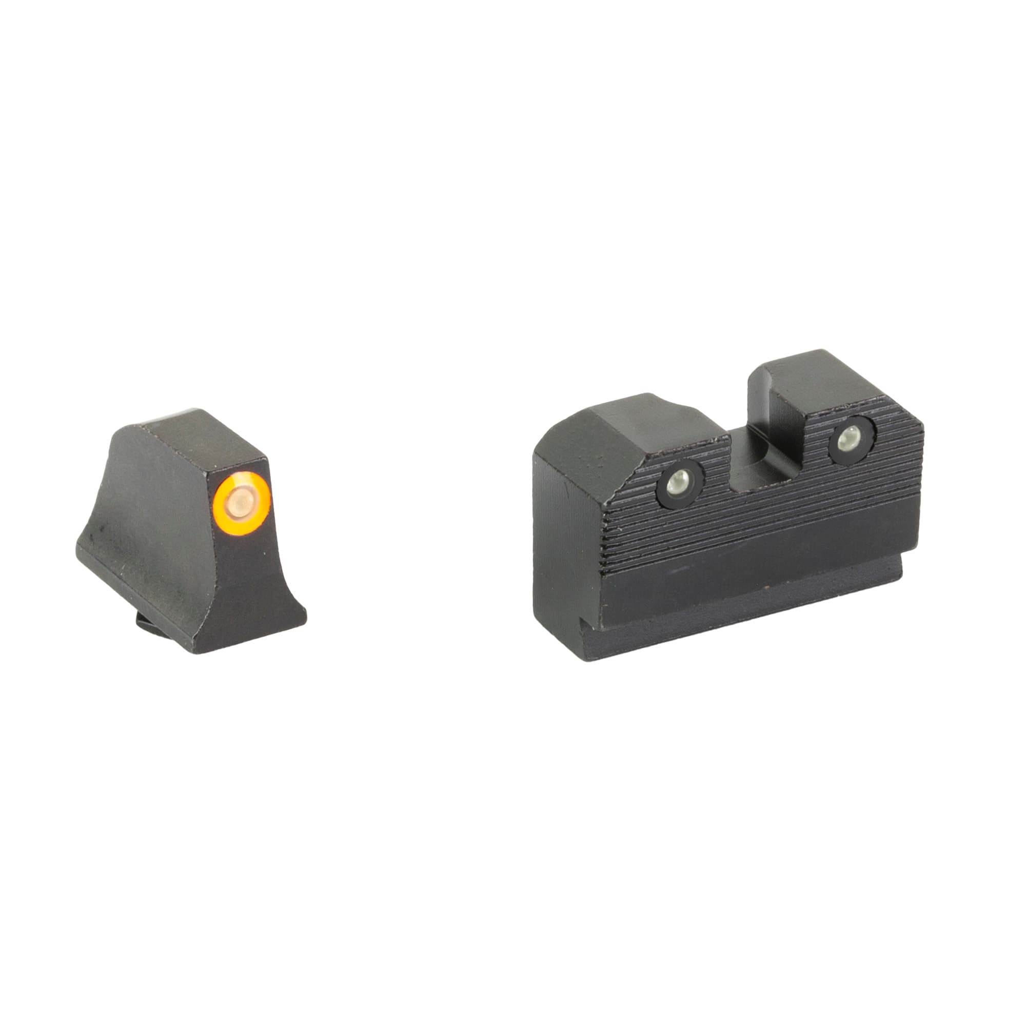 Xs Sights R2D 2.0 Suppressor Height Night Sights Glock Orange Front Black Rear