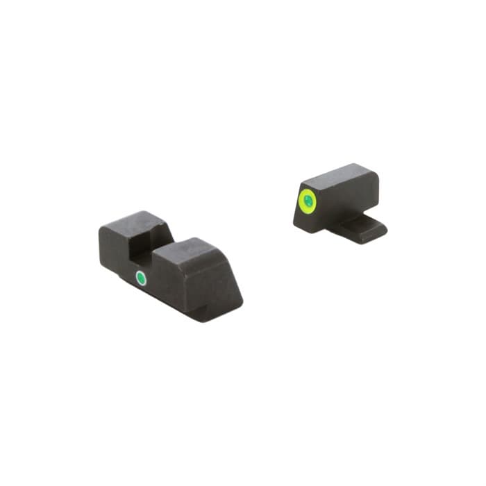 AmeriGlo I-Dot Sight Set Lumigreen Outline for Fn High Power