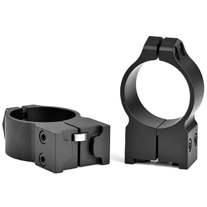 Warne 30mm Ruger High Fixed Rings for Ruger Receivers Maxima Grooved