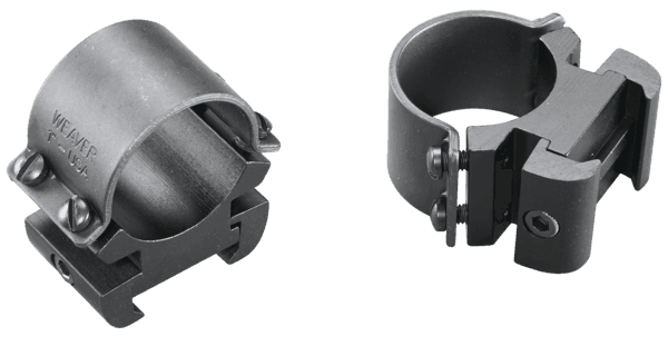 Weaver Sure Grip Windage Adjustable Rings 1 Inch High Matte
