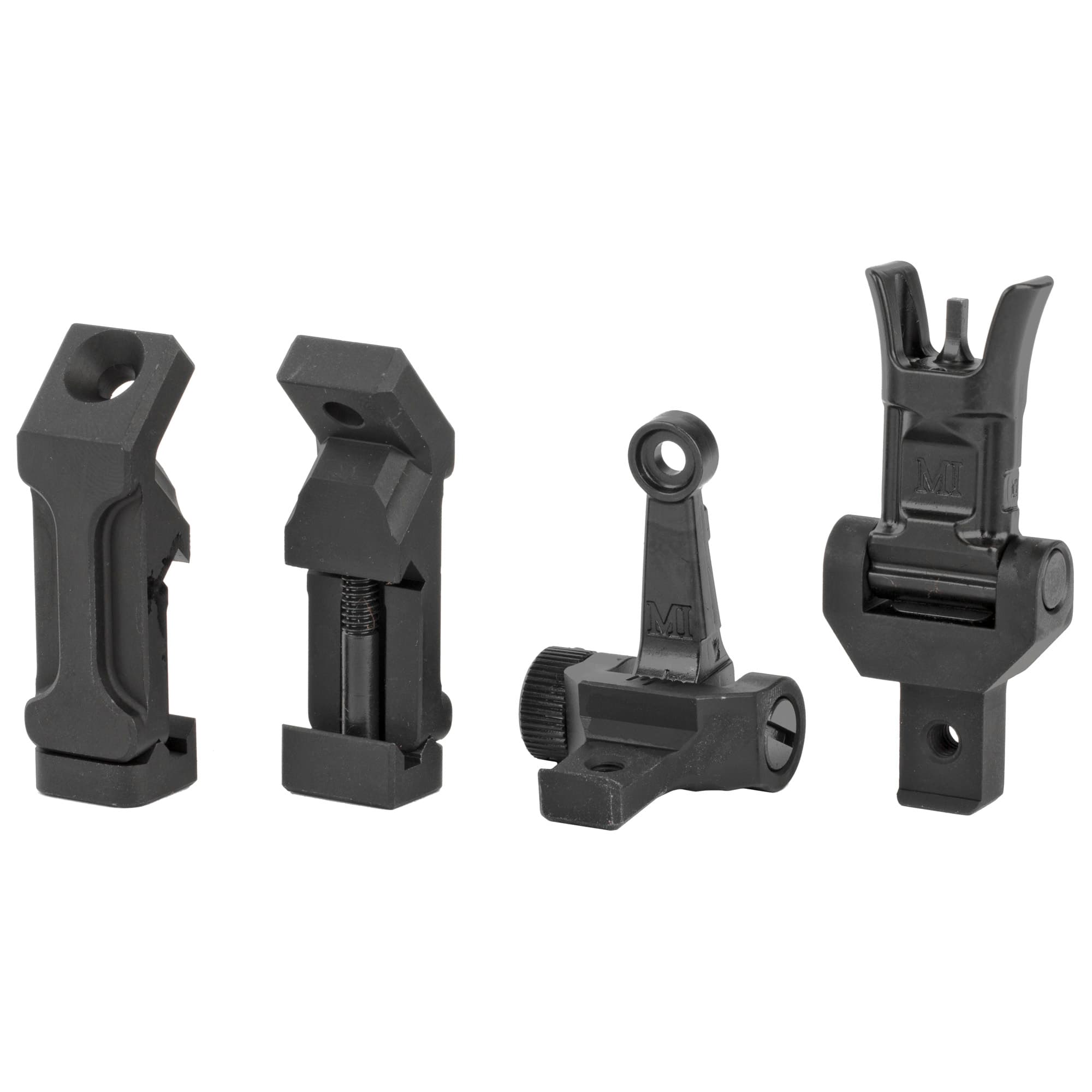 Midwest Industries 45 Degree Offset Folding Sight Set with A2 Front Sight Tool