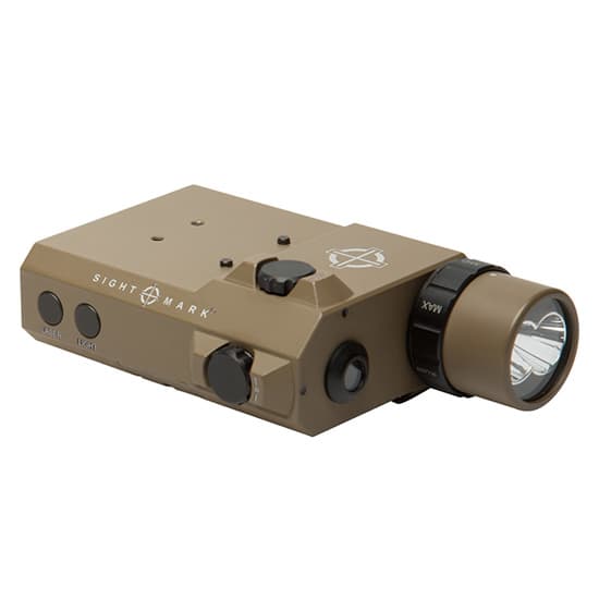 Sellmark Corporation LoPro Green Laser 5mW Dark Earth Picatinny Weaver Mount