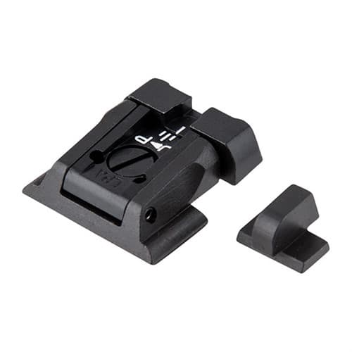 L.p.a. Sights White Dot Adjustable Sight Set S&W M&P