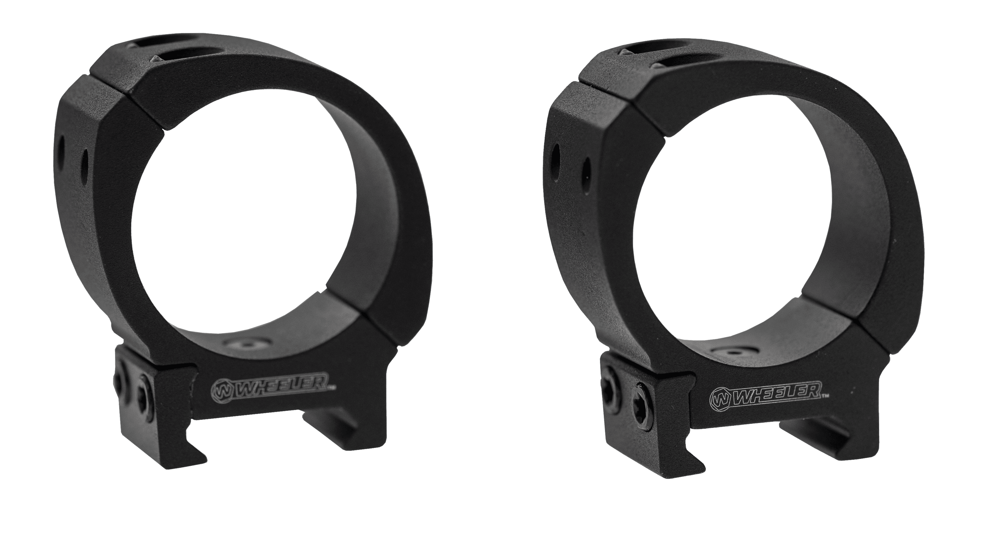 Wheeler Engineering Sport Scope Rings 1in High Weaver Picatinny Compatible