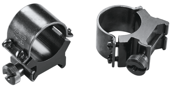 Weaver Mounts 49161 Sure Grip Detachable Rings 1 Inch High Four-Screw System