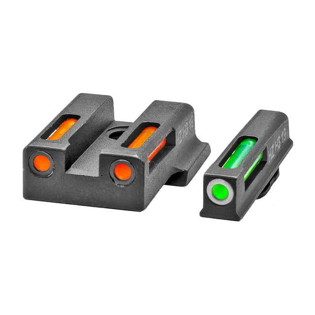 Hiviz LiteWave H3 Sight Orange Green LitePipe White Front Ring S&W M&P EZ380