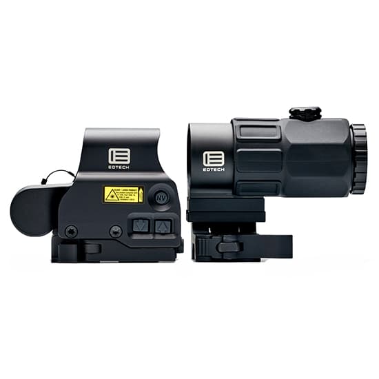EOTech Complete System EXPS3-4 HWS G45 STS Mount 5x Magnifier for Picatinny Rails