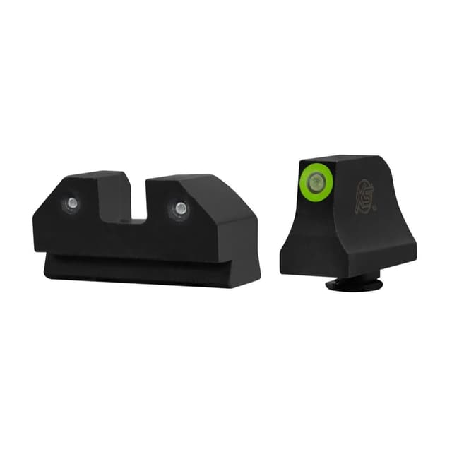 Xs Sights R3d Night Sights Green Glock 43 Suppressor Height Rmr Compatible