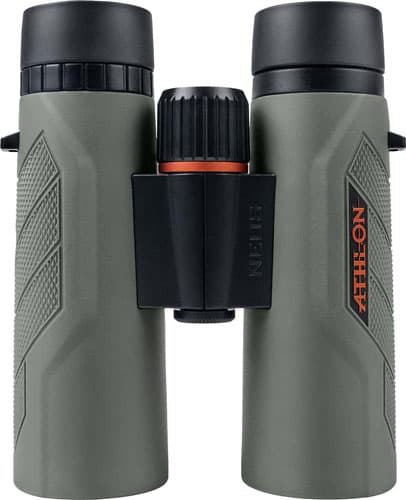 Athlon Optics Neos G2 8x42 Roof Prism Binoculars Grey Rubber Armored Mid Size 367 ft Fov