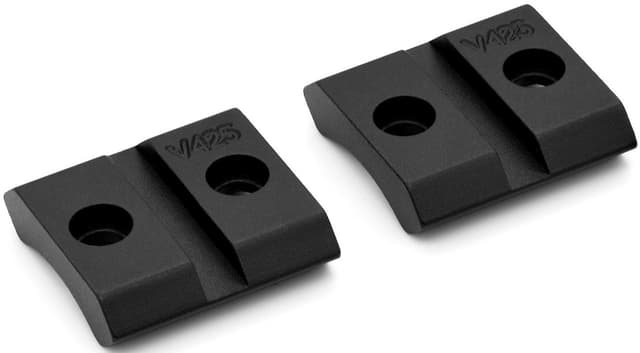 Warne Base Vapor 2pc Ruger Weaver Style Scope Base for Ruger American Rimfire