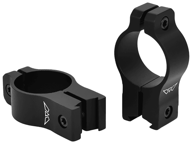 Warne Rimfire Rings 1in Medium 0 MOA for 3/8in Dovetail 42mm Objective