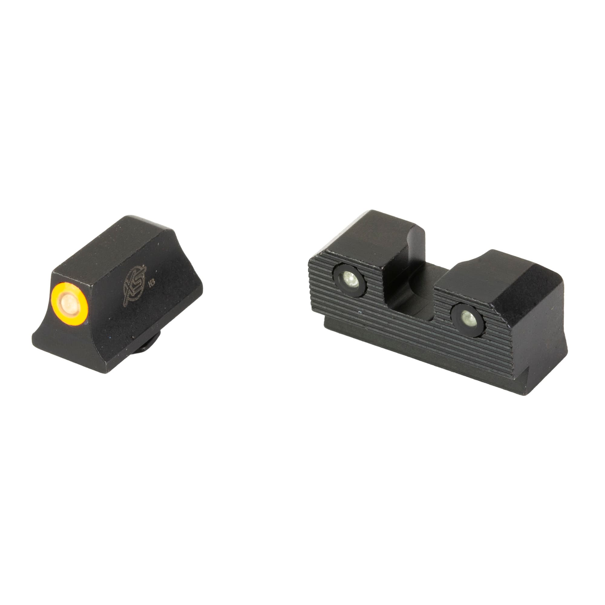 Xs Sights R3D 2.0 Suppressor Sights Glock 42 43 43x 48 Orange Front Black Rear