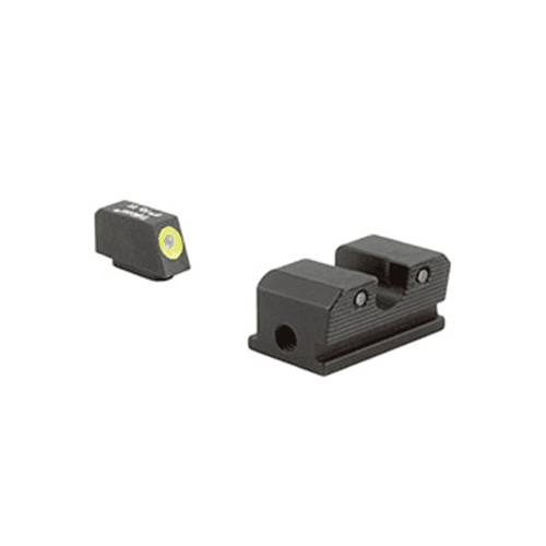 Brownells HD Night Sights Walther P99 PPQ Tritium Inserts Yellow Outline