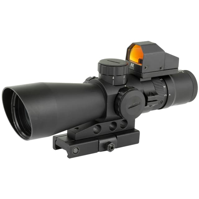 Ncstar USS G2 P4 Sniper 3-9x42 Scope Mil Dot Reticle 34mm Mount AR Bolt Action Compatible