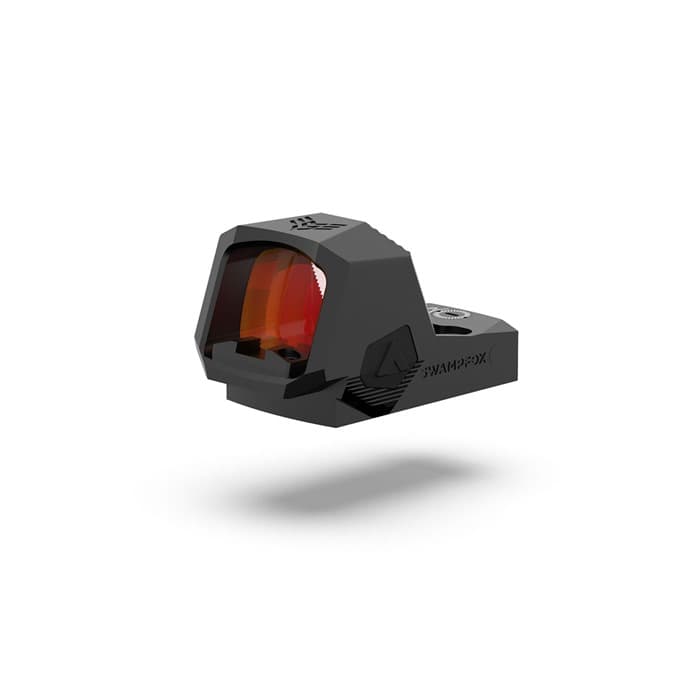 Swamp Fox Sentinel II 1x20 Micro Red Dot 3 MOA RMSc Shake N Wake Stealth Tritium Rear