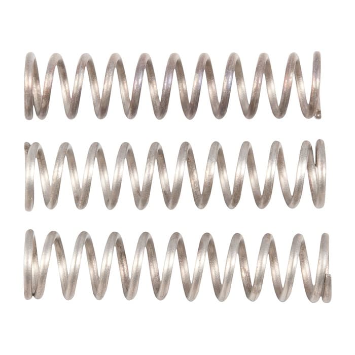 AR-15 REAR SIGHT ELEVATION KNOB SPRING SILVER 3 PACK