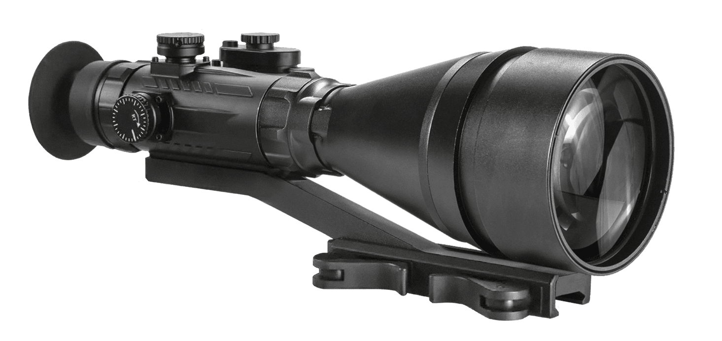AGM Global Vision Wolverine Pro-6 NL1 Night Vision Riflescope 6x 100mm Gen2+ Red Chevron Reticle