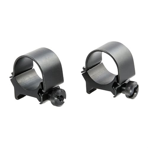 Weaver Detachable Top Mount Rings 1 Inch Medium Matte Aluminum Steel