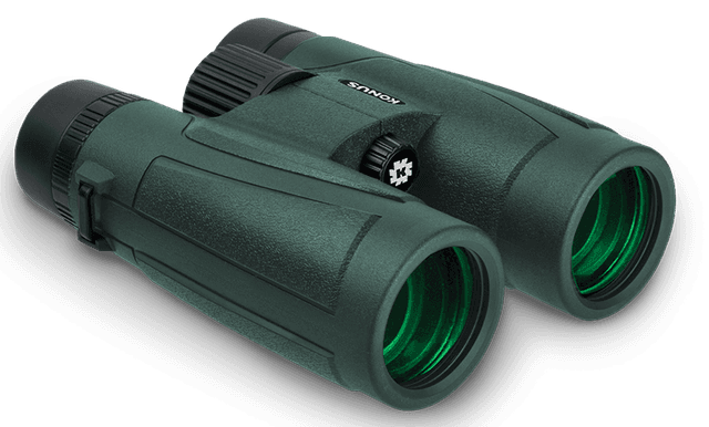 Konus Optics Regent-HD 10x42 W.A. BaK-4 Roof Prism Center Focus Rubber Armor