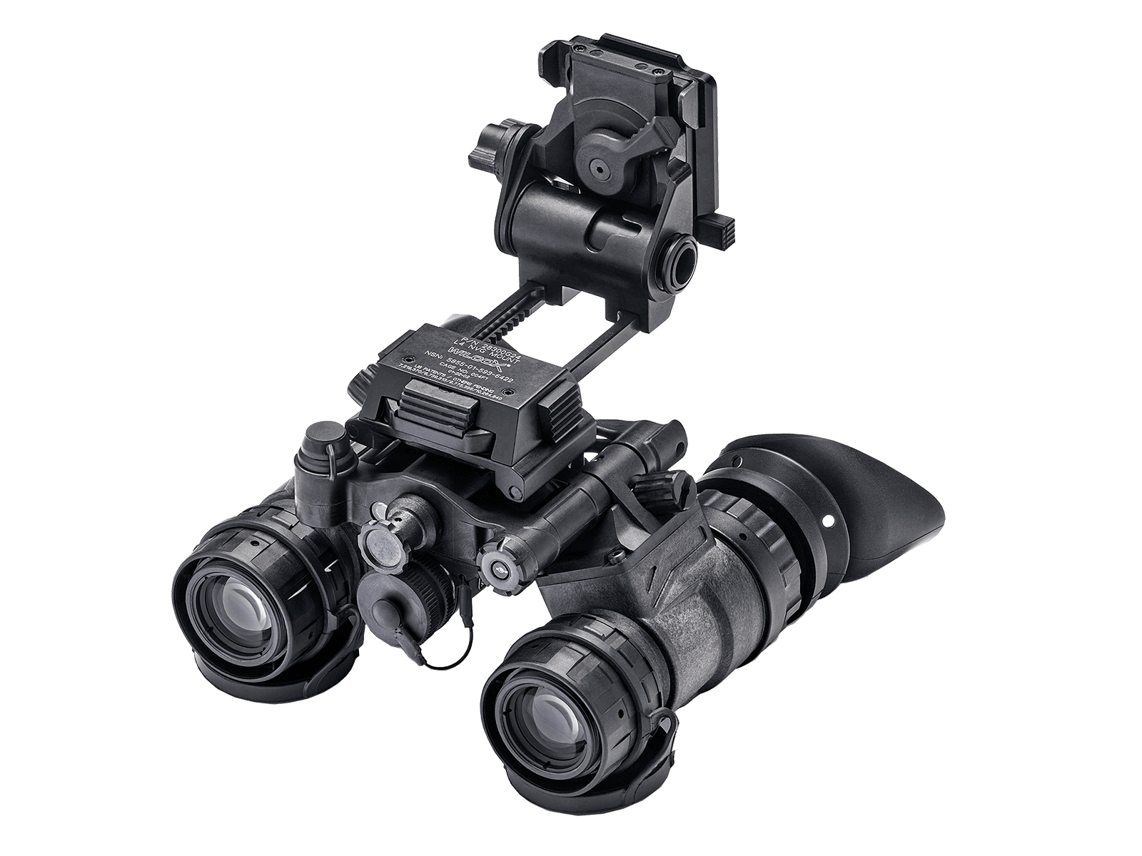EOTech BinoNV-c Night Vision Goggles with Wilcox G24 Mount and Accessories