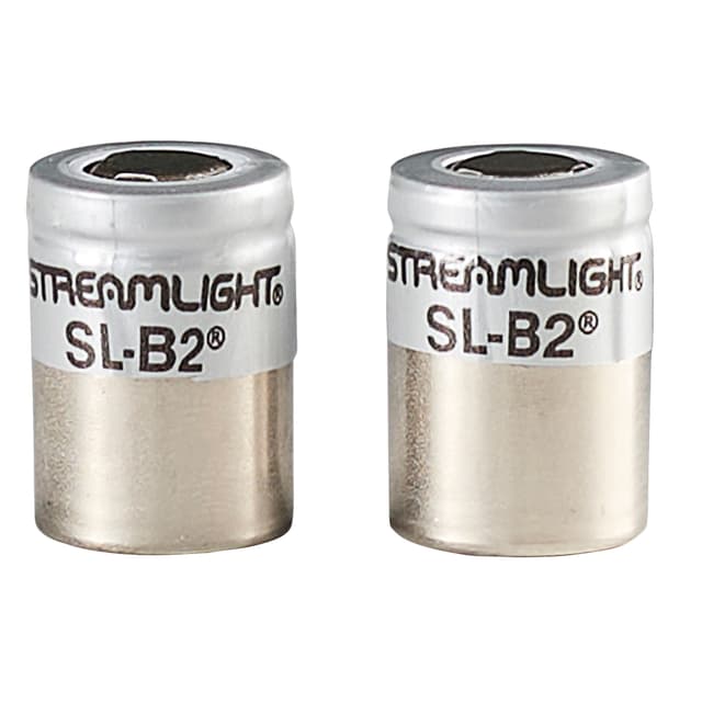 Streamlight SL-B2 Batteries 2-Pack Silver Rechargeable Lithium-Ion