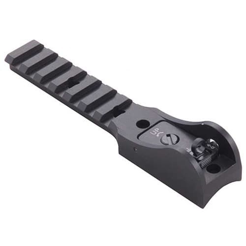 Vang Comp Systems Rear Ghost Ring Sight Rail for Remington 870 1100 11-87 Red