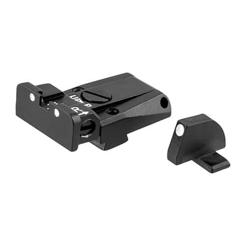 L.P.A. Sights SIG P220 Adjustable White Sight Set