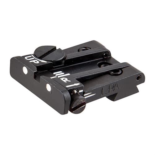 L.p.a. Sights Browning High Power Vigiliant Adjustable Rear Sight White Dot