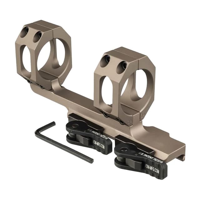 American Defense Manufacturing 30mm 0 MOA 2 in Cantilever Mount Flat Dark Earth