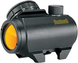 Bushnell Red Dot Multicoated Optics Fingertip Adjustable Four Reticle Options 1 Inch Mount