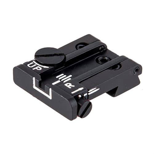 L.P.A. Sights Colt A1 Adjustable Rear Sight U-Notch Colt Pattern Rifles