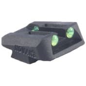 Novak Sights .060 Rear Sight Green Glock and Universal Handguns