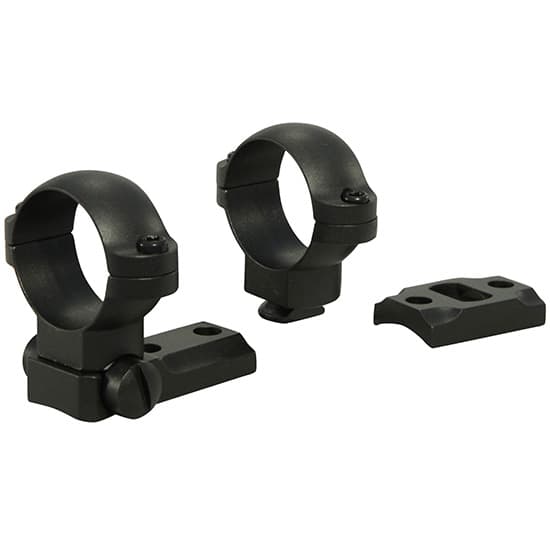 Leupold 2-Piece Bases Weatherby Mark V Medium Rings Matte 1 Inch