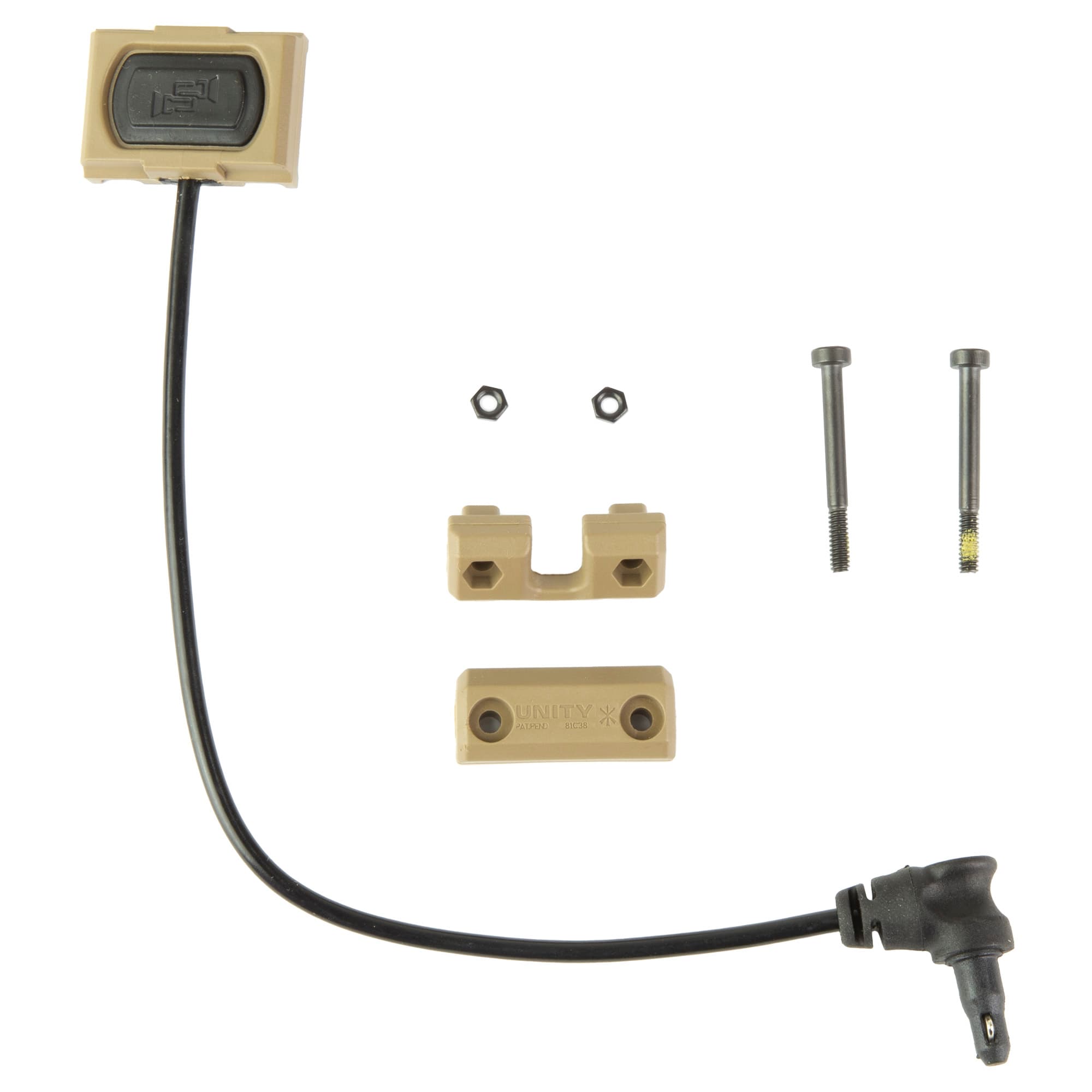 Unity Tactical ModButton Lite Remote Switch for Crane Laser 7" Flat Dark Earth