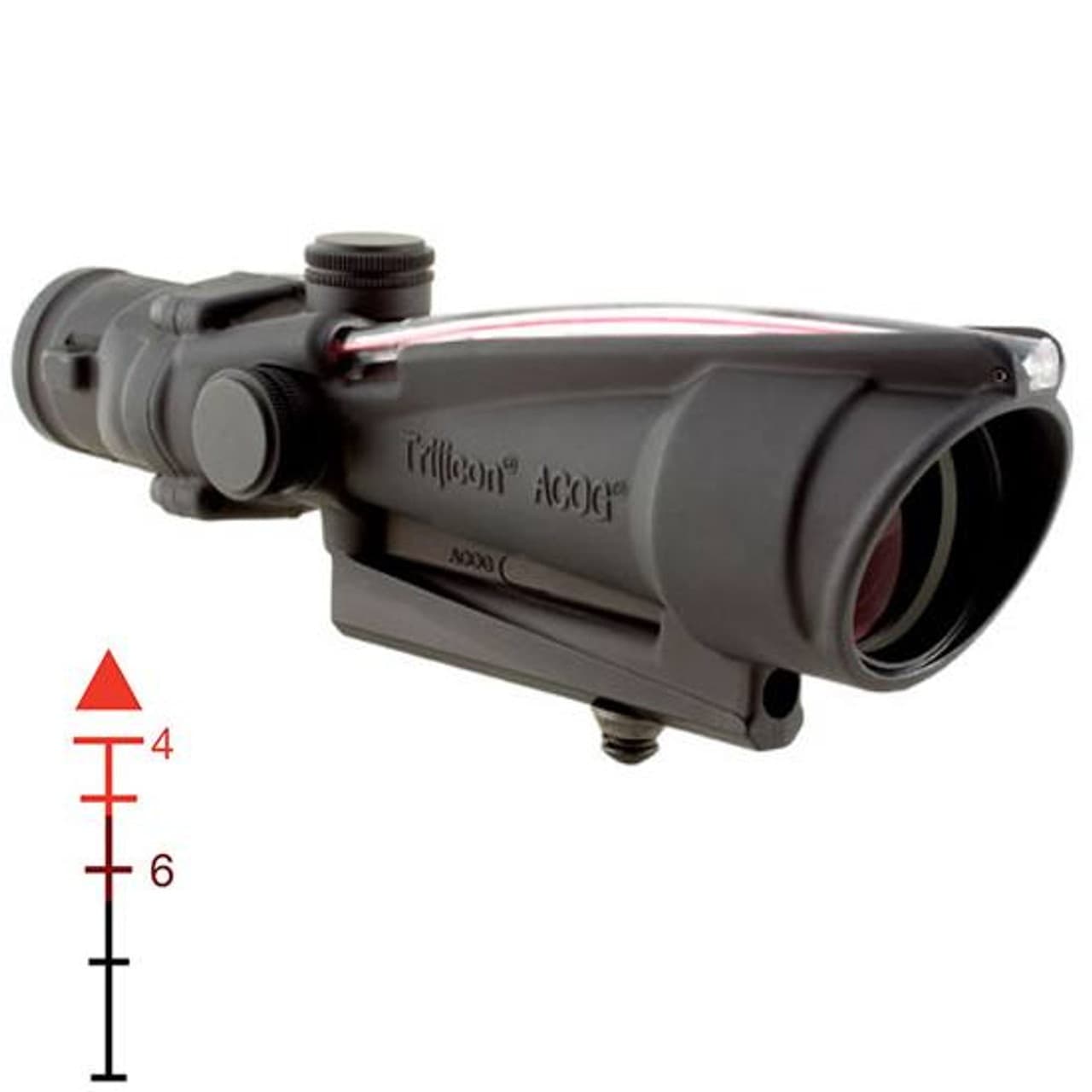 Trijicon ACOG TA11D 3.5x Magnification 35mm Objective Rifle Scope for 1 Inch Mount