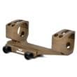Warne Gen 2 Extended Skeletonized 30mm Msr Mount Burnt Bronze for Picatinny Rails