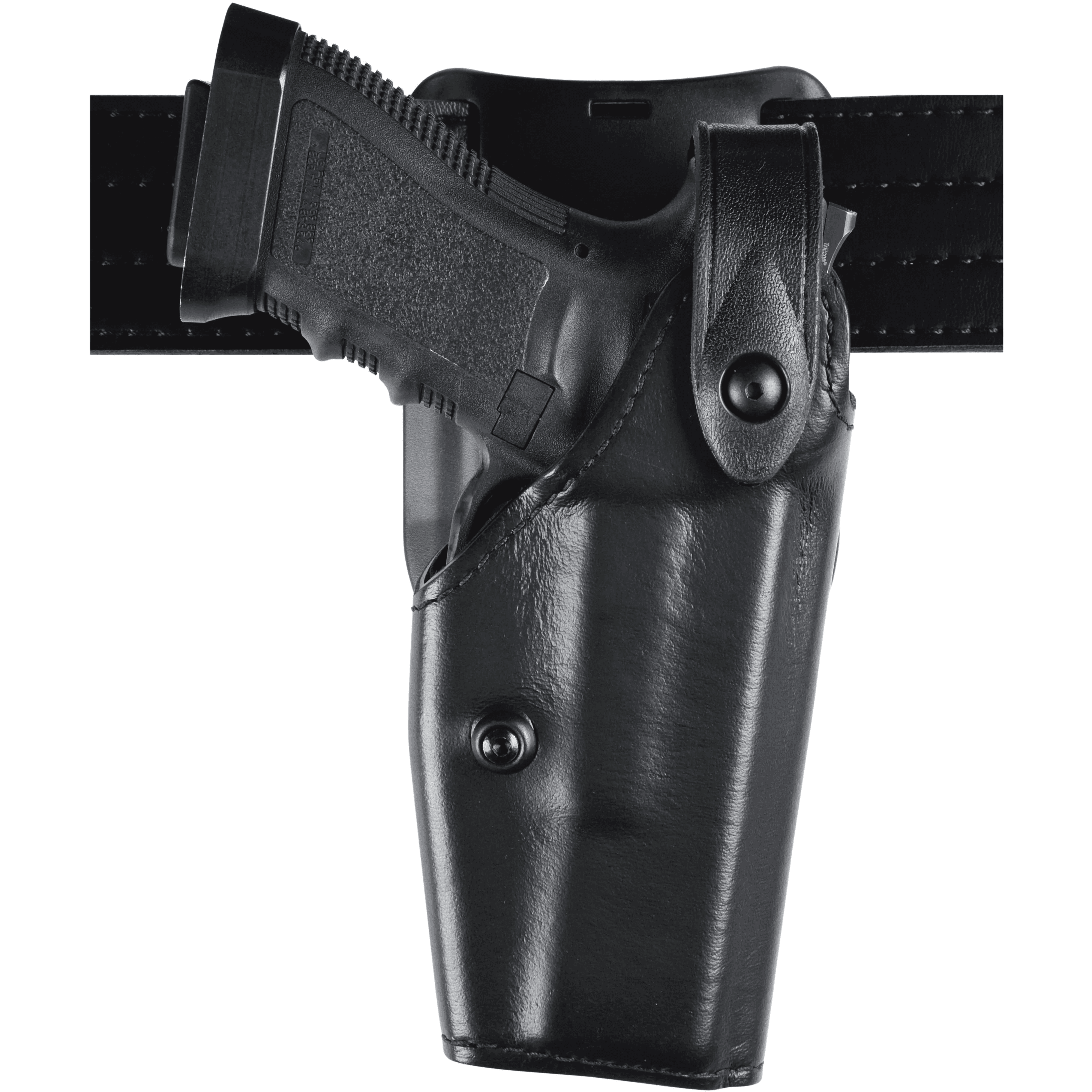 Model 6285 SLS Low-Ride, Level II Retention Duty Holster for Glock 17 Gens 1-4 Dual Magazine Release - 1128211