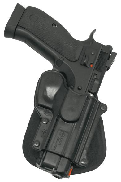 Fobus Standard Paddle Holster for CZ 750D Compact Black Right Hand