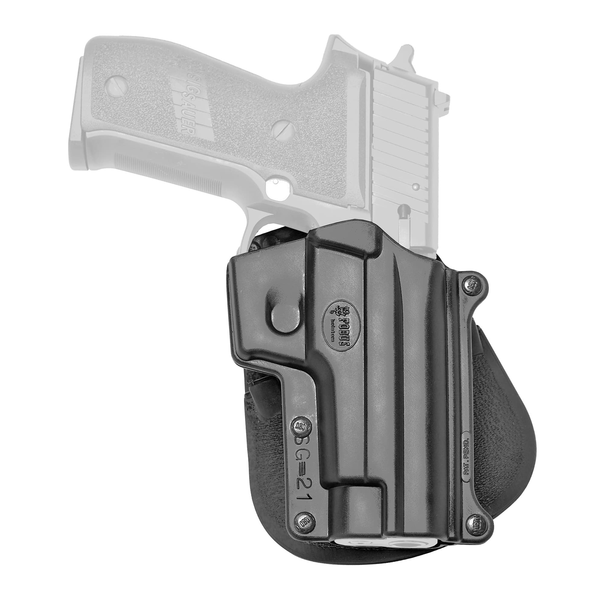 Fobus Standard Paddle Holster for Sig P220|Sig P226 Black Right Hand