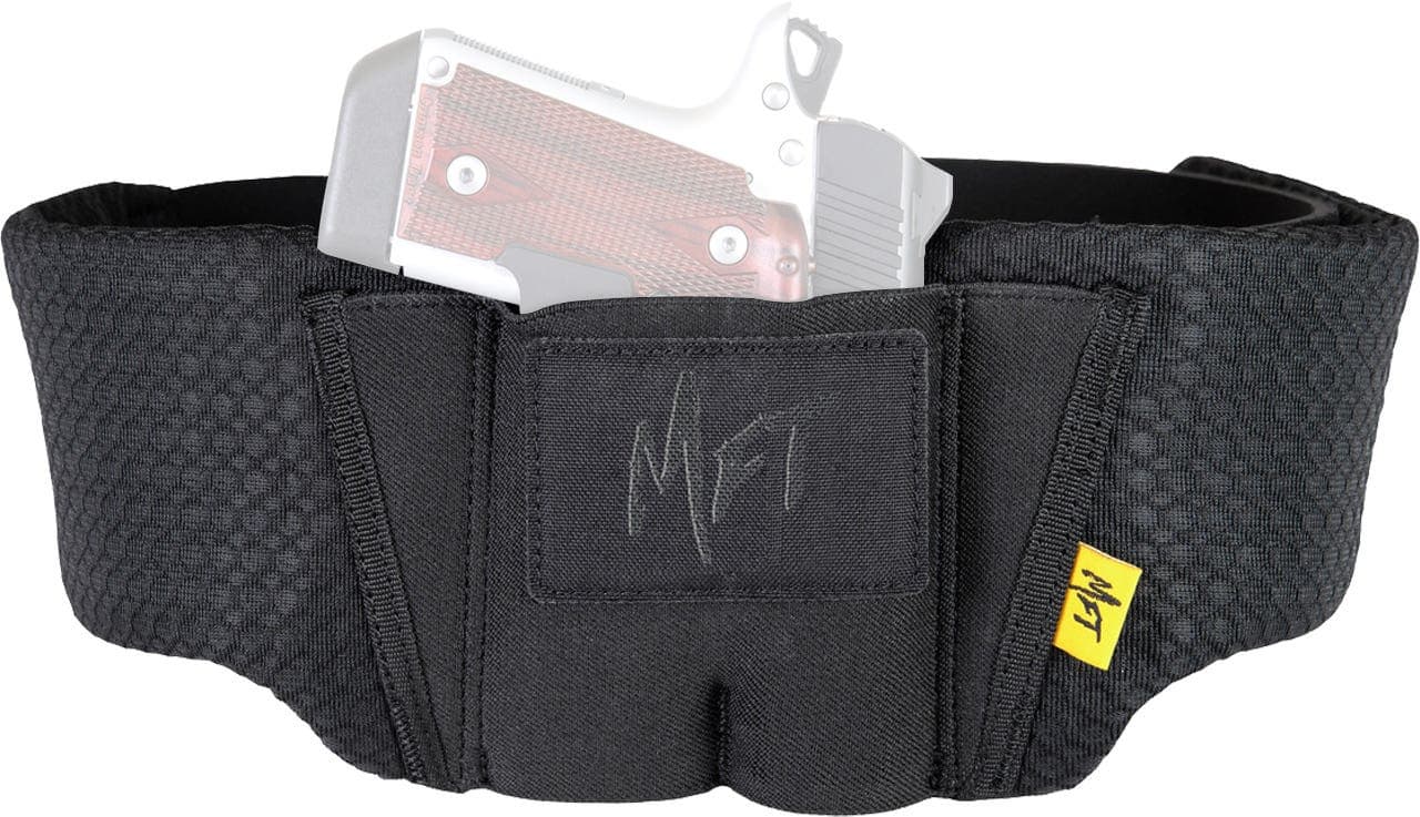 Mission First Tactical Ultralite Belly Band Holster Black Ambi