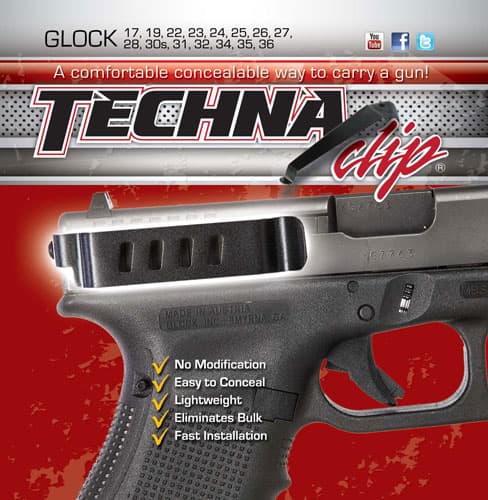 TECHNA CLIP HANDGUN RETENTION - GLOCK10