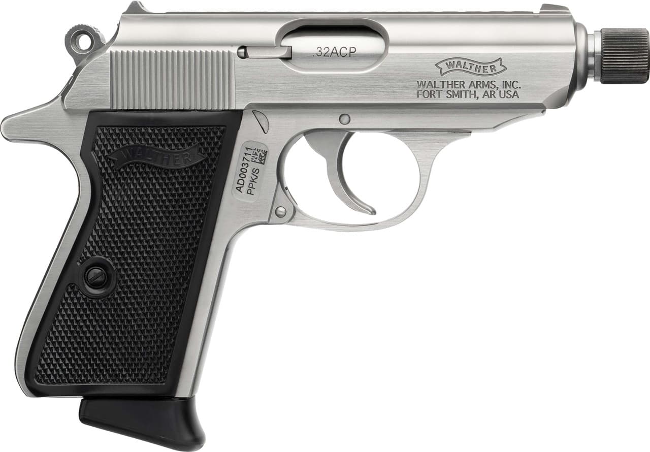 Walther Arms Ppk/s Sd .32 ACP 3.3 inch 7 rounds Stainless