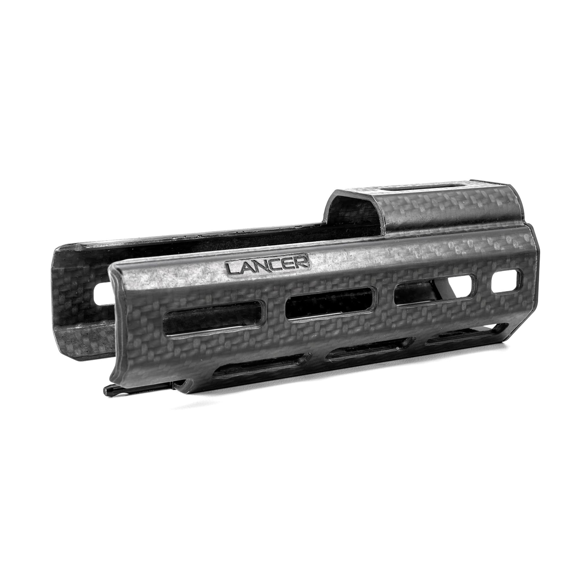 Lancer Systems Mpx Carbon Fiber Handguard 1.6in ID Mlok Lightweight