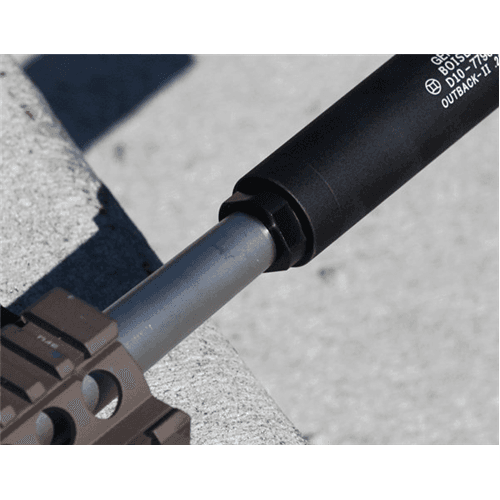 GEMTECH Spacer for 22lr Silencer Steel Construction Wrench Flats Blued Coating