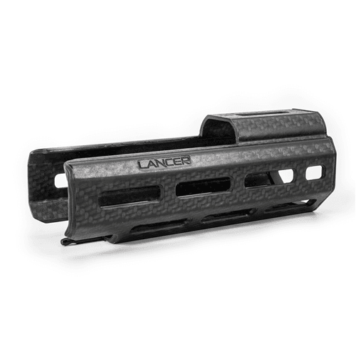 Lancer Systems MPX Carbon Handguard Lightweight MLOK Suppressor Friendly for Rifle Builds