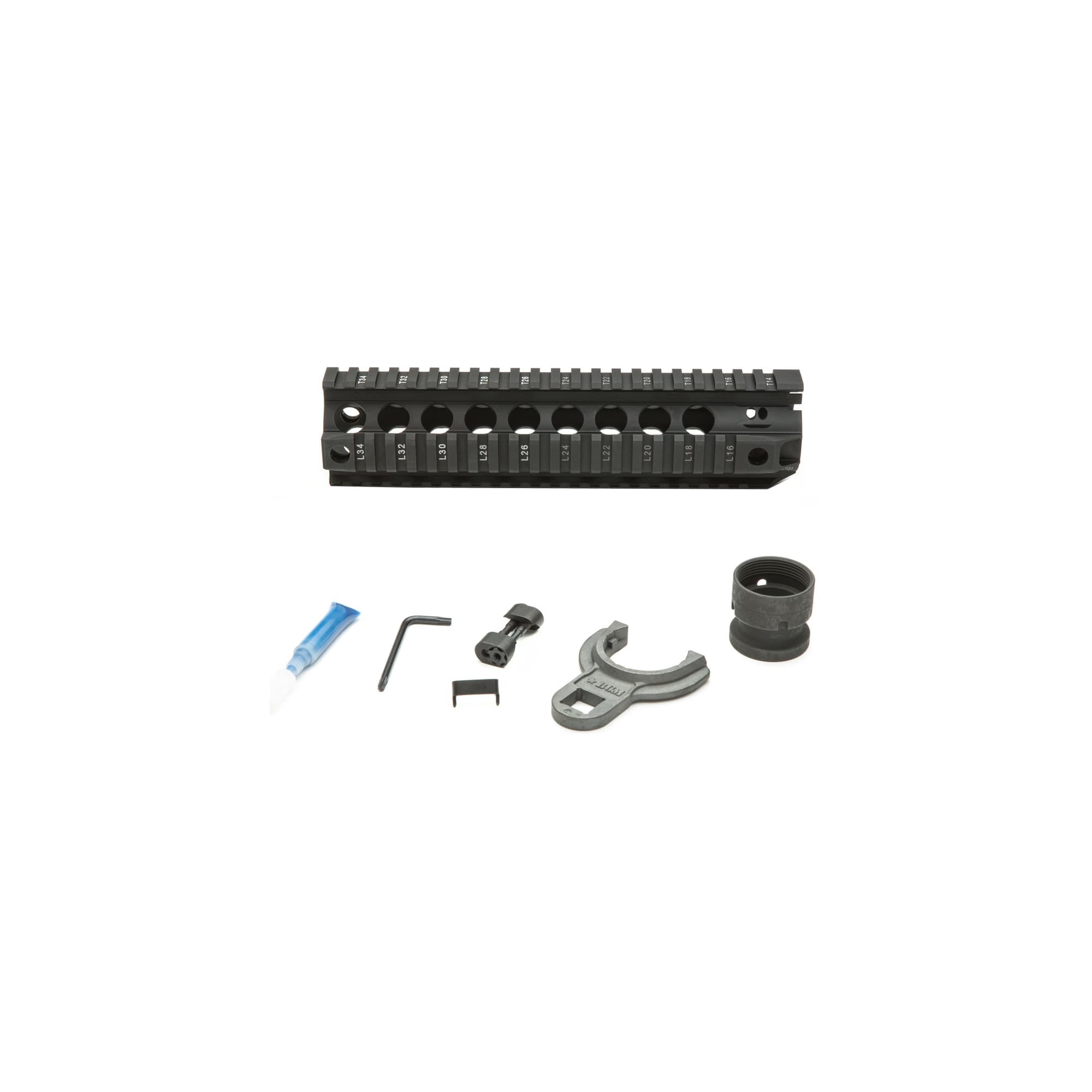 Bravo Company USA BCM GunFtr Quad Rail 556 9" Free Float Handguard AR Rifles