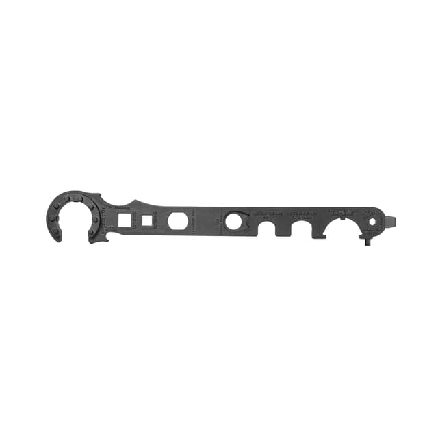 NcStar TARW2 Armorer's Barrel Wrench Gen 2 Black Steel AR15/M4/M16